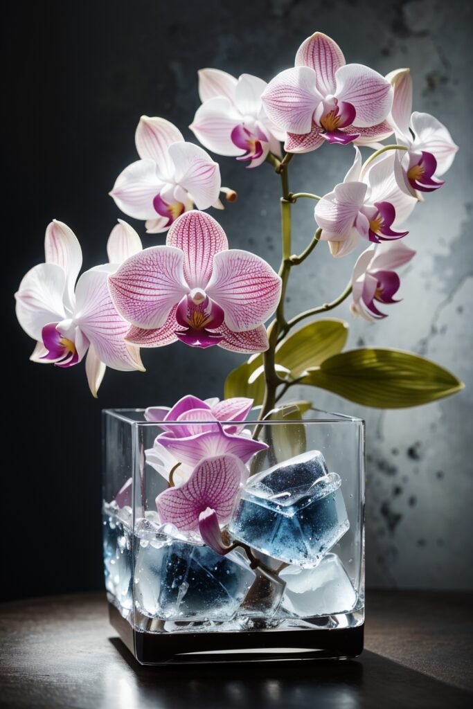 The Benefits Of Watering Orchids With Ice Cubes