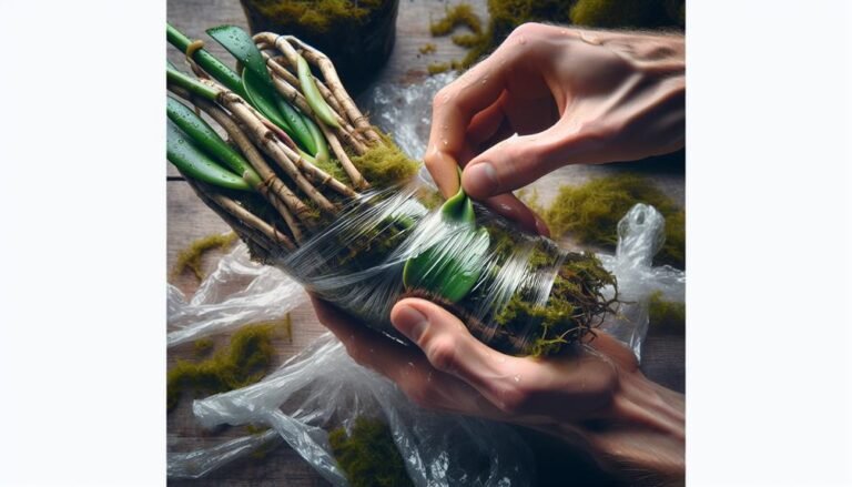 air layering orchid propagation