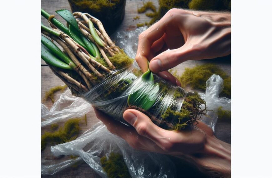 air layering orchid propagation