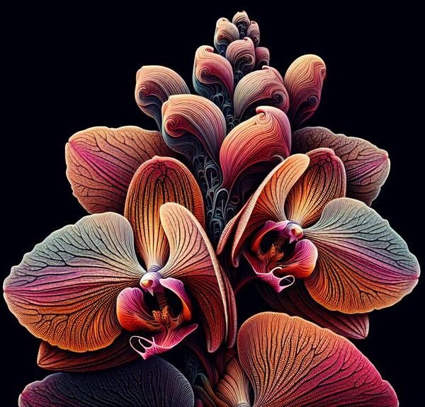 analyzing orchid column anatomy