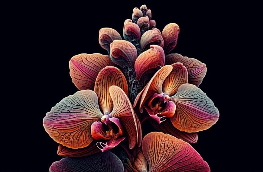 analyzing orchid column anatomy