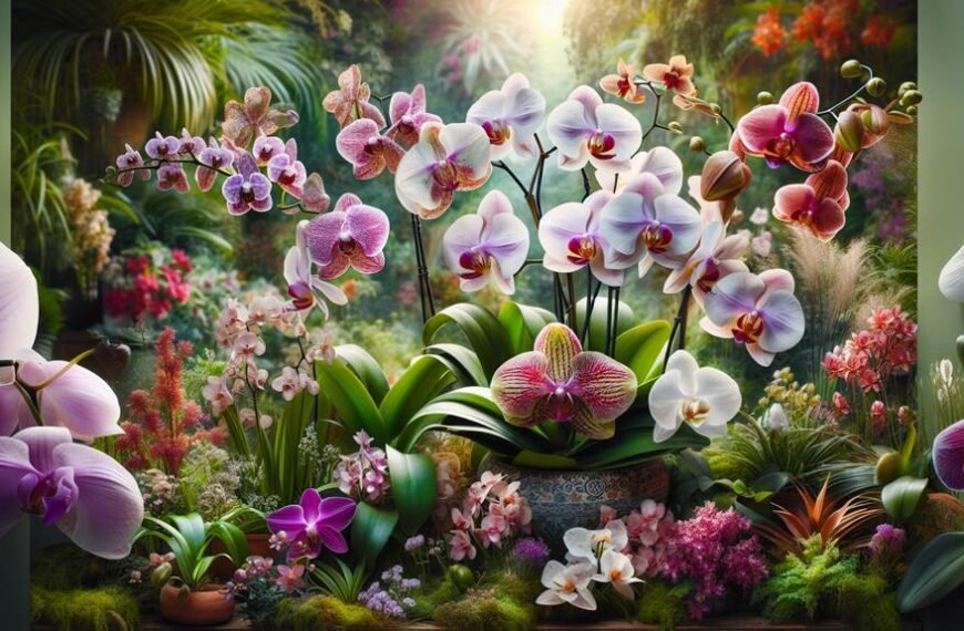 beautiful orchid varieties showcased