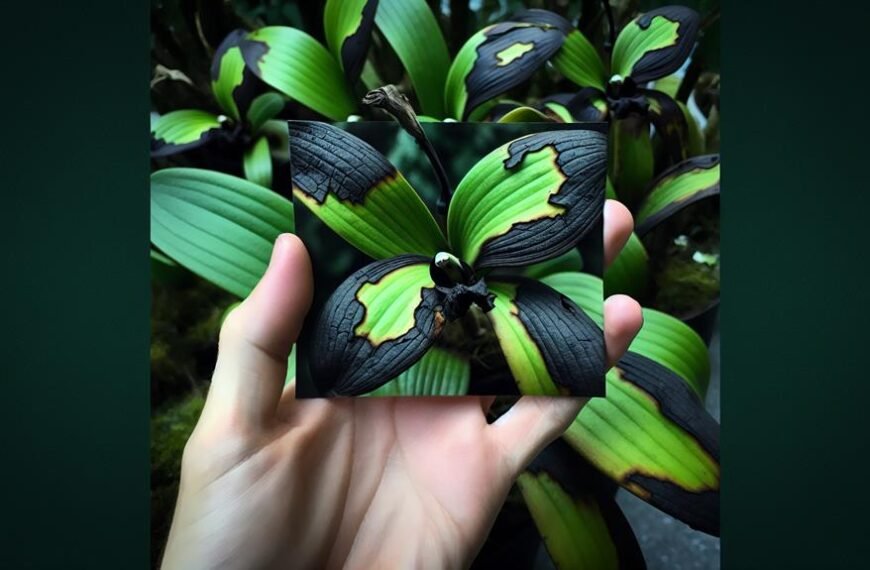 black rot on orchids