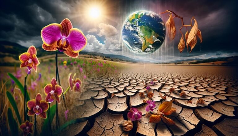 climate change impacts orchids