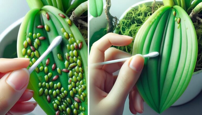 combat orchid scale infestation