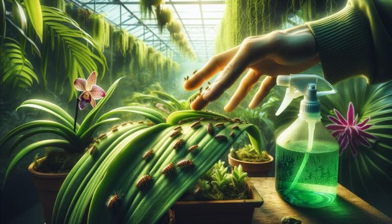 combatting aphids in orchids