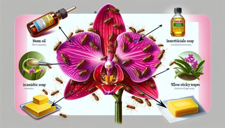 combatting thrips on orchids