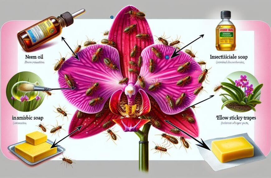 combatting thrips on orchids