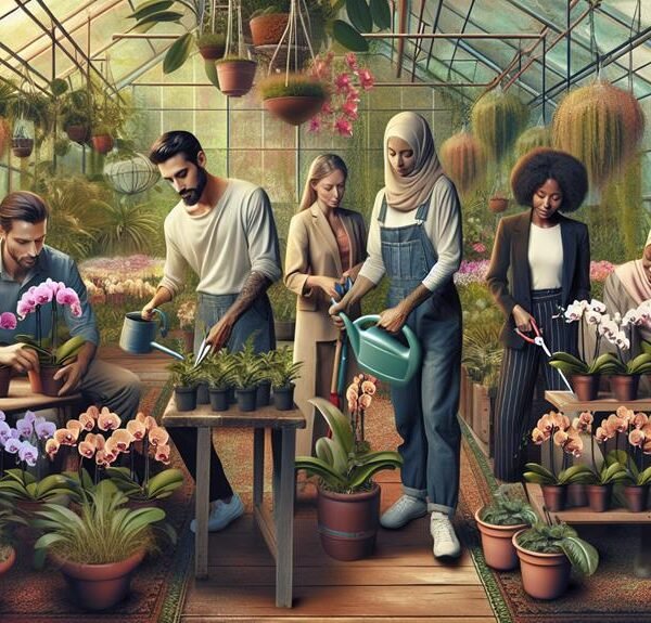 community in orchid conservation