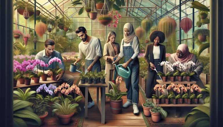 community in orchid conservation