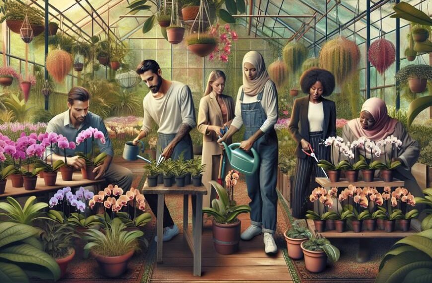 community in orchid conservation