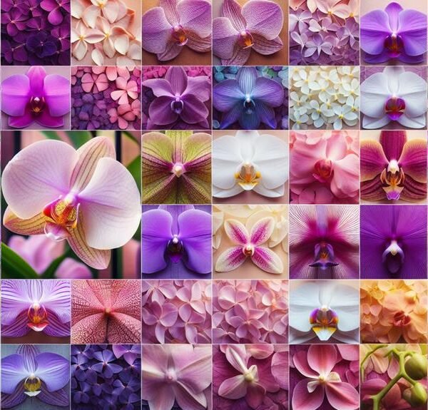 comprehensive orchid sepal color