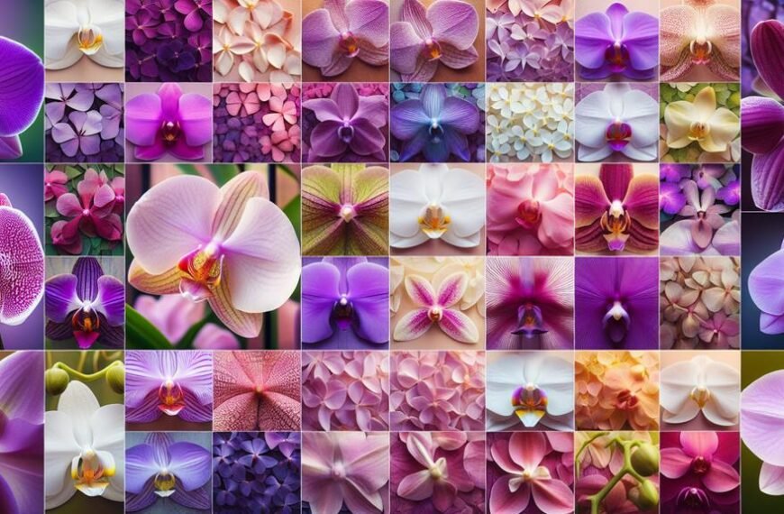 comprehensive orchid sepal color