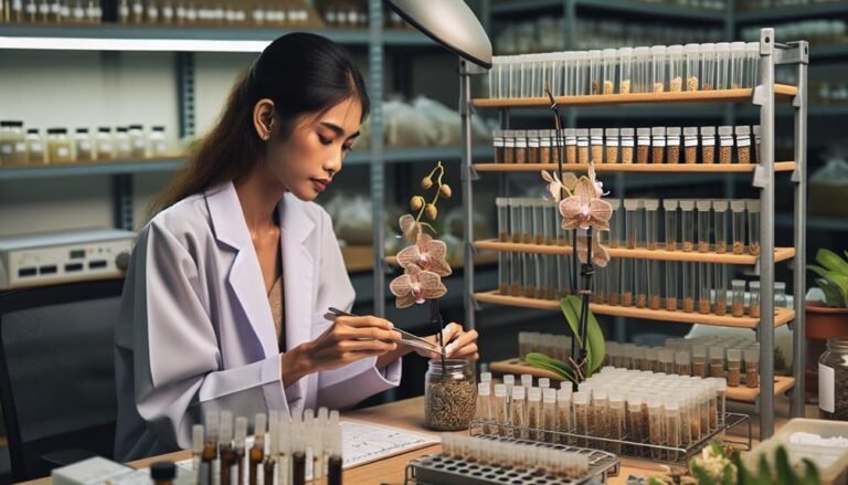 conservation through orchid seed banking