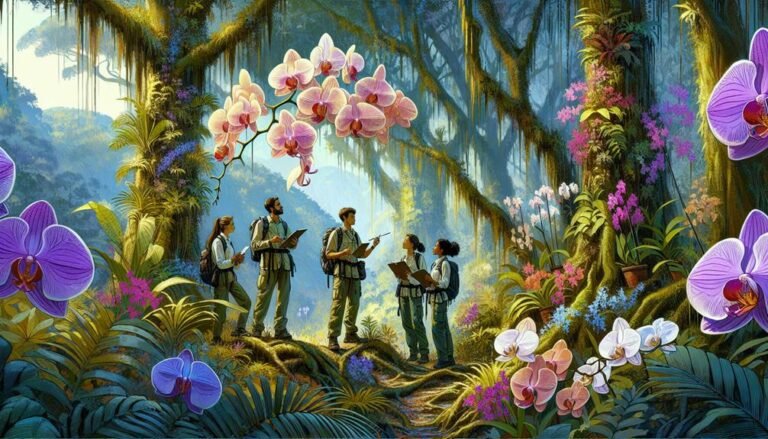 conserving orchids in rainforests