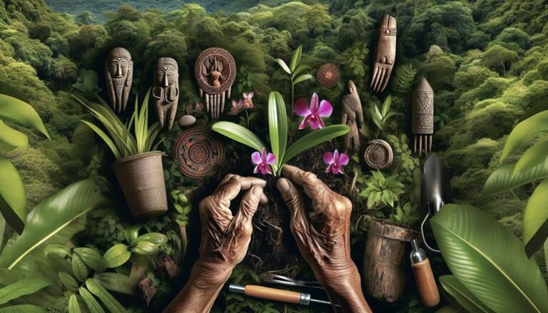 conserving orchids with indigenous knowledge