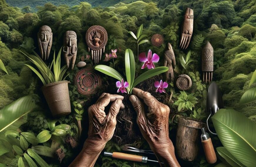 conserving orchids with indigenous knowledge