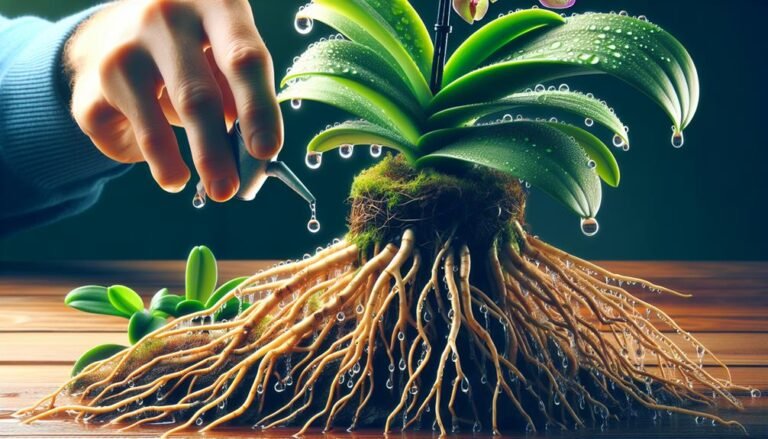 consistent watering promotes growth