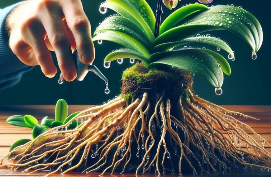 consistent watering promotes growth