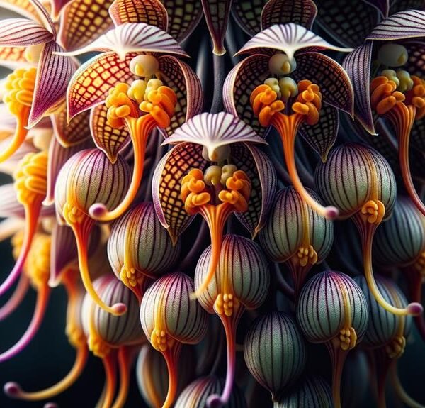 distinctive bulbophyllum orchid characteristics