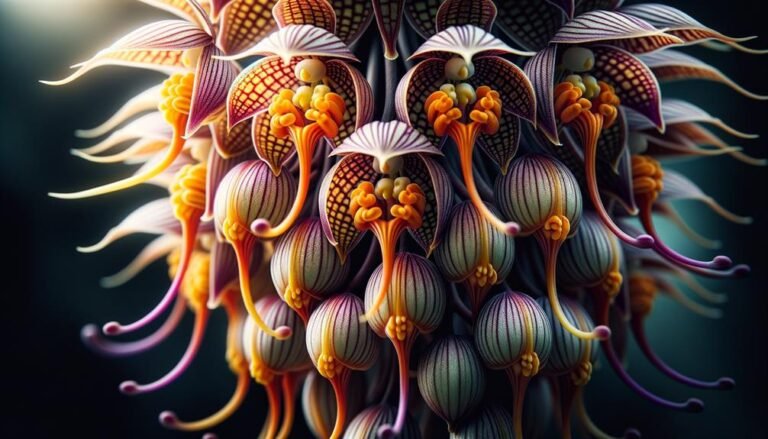 distinctive bulbophyllum orchid characteristics