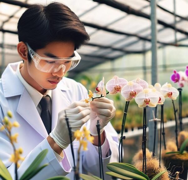 enhancing orchid fragrance through hybridization
