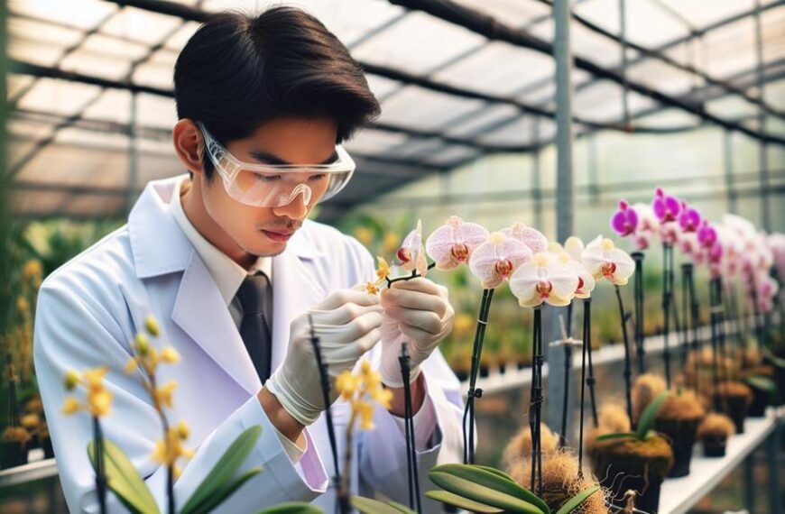 enhancing orchid fragrance through hybridization