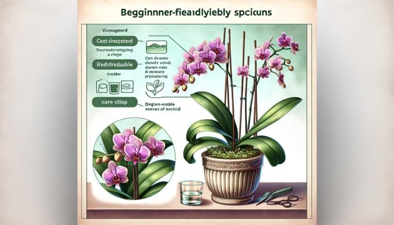 explore beginner friendly orchid species