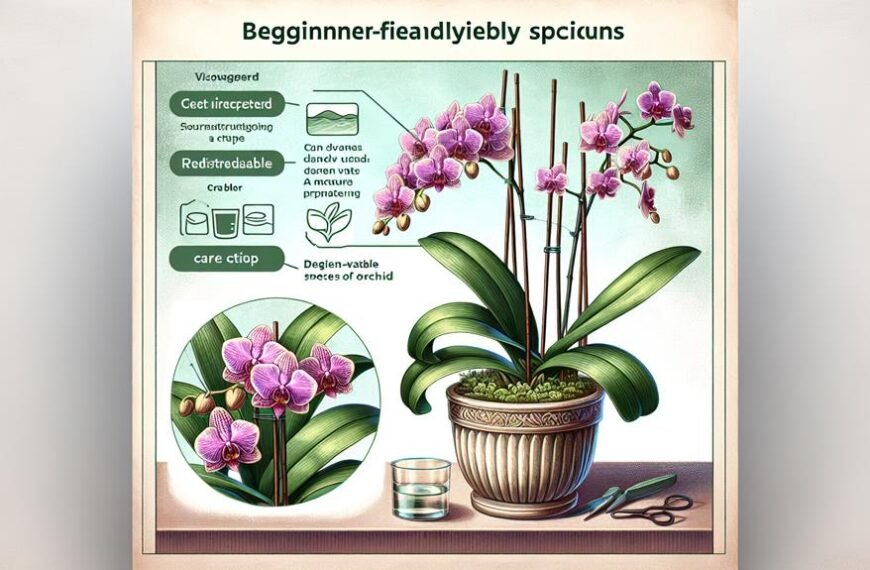 explore beginner friendly orchid species