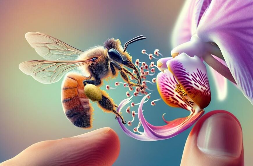 exploring natural pollination in orchid hybridization