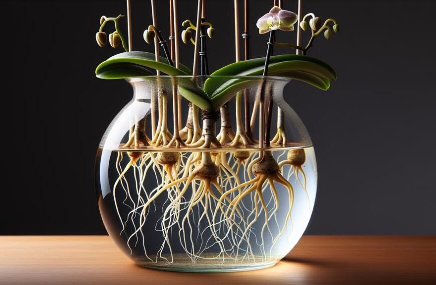 growing orchids in water