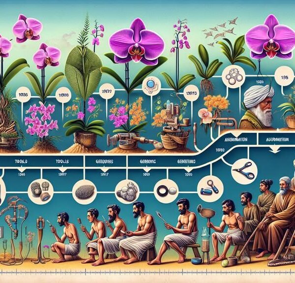 history of orchid cultivation