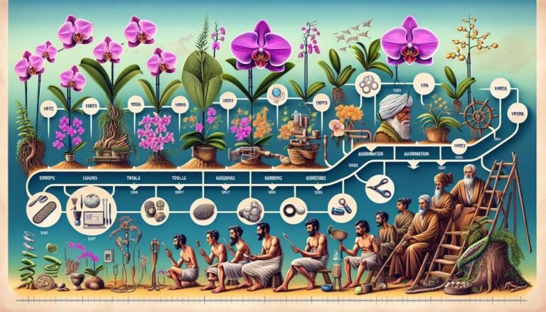history of orchid cultivation