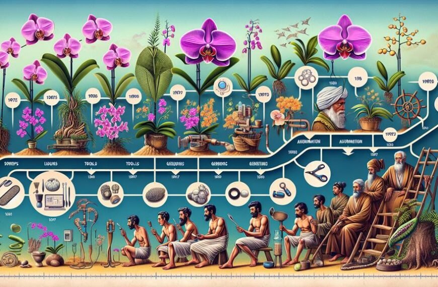 history of orchid cultivation