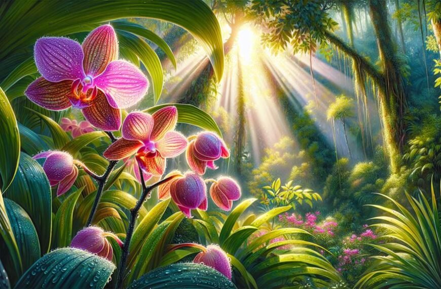 ideal environment for orchids