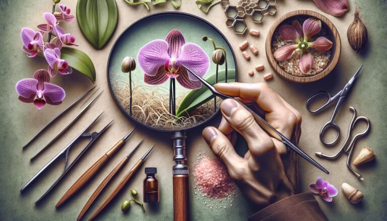 improve orchid breeding techniques