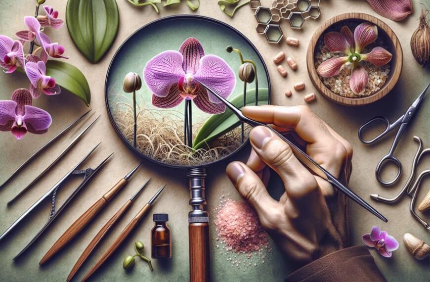 improve orchid breeding techniques