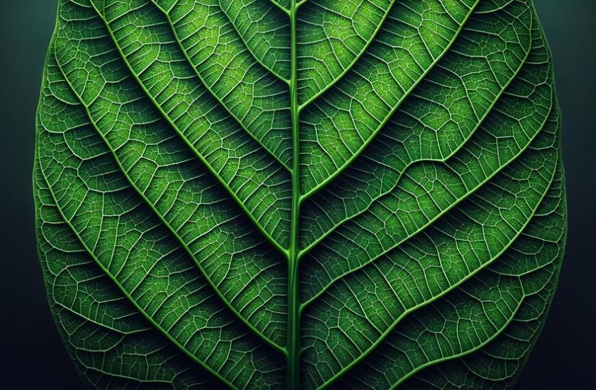 leaf vein patterns explored