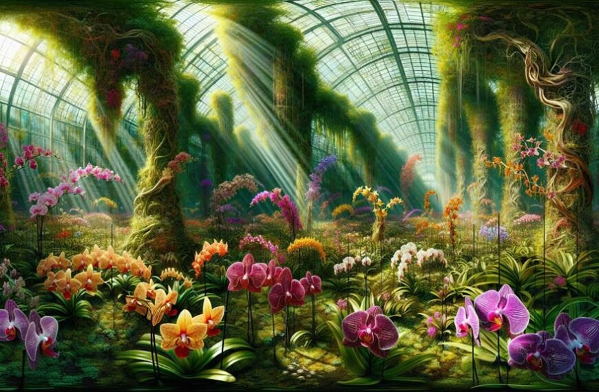 mysterious year round orchid blooms