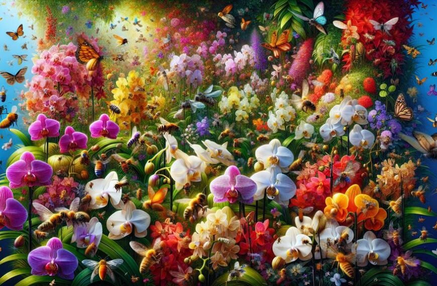 natural pollination in orchids