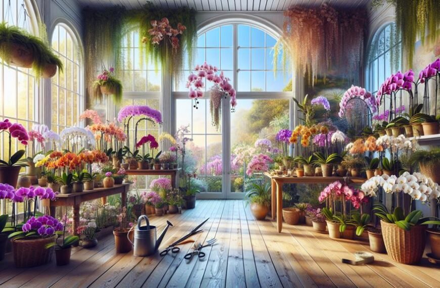 nurturing optimal conditions for orchids