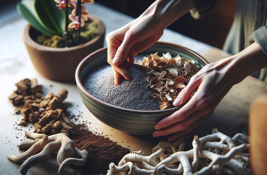 optimal orchid soil mix