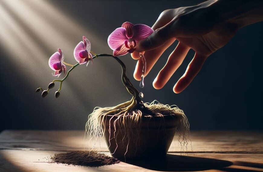 optimal orchid watering routine