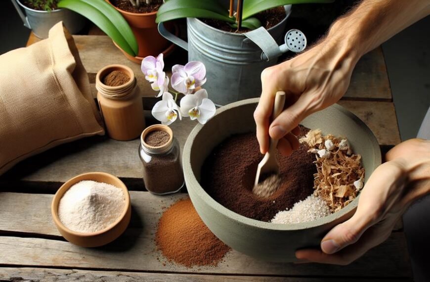 optimal soil mix for orchids