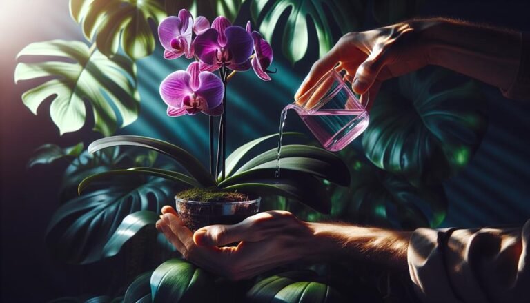 optimal watering for orchids