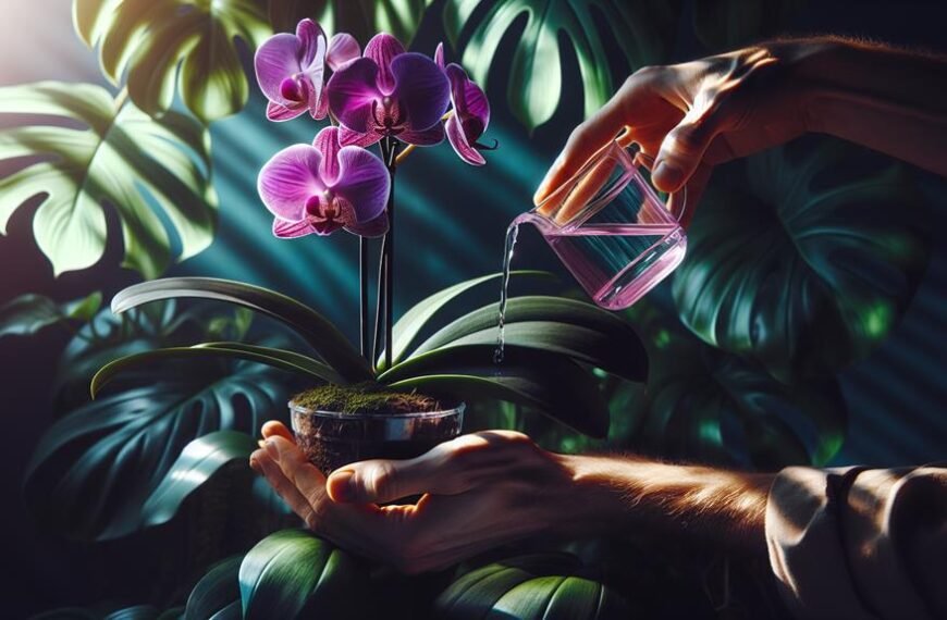 optimal watering for orchids