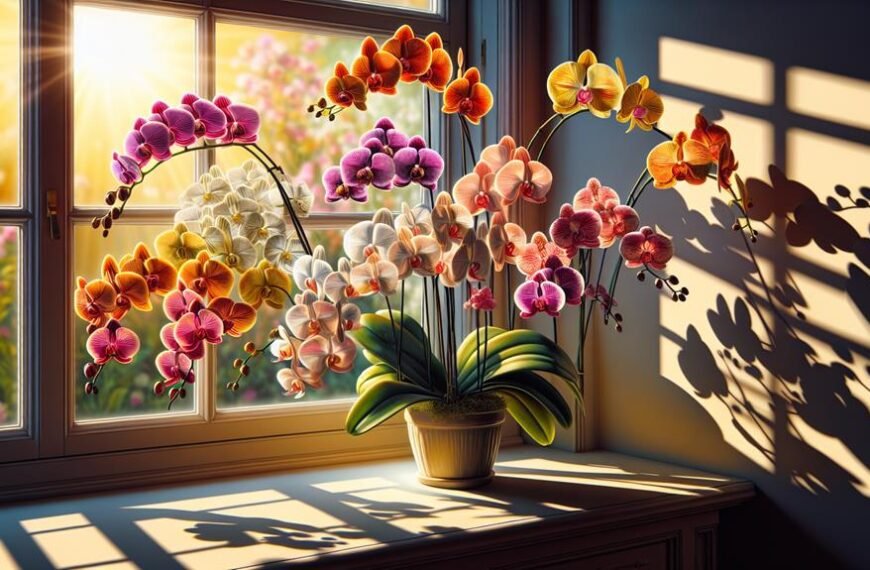 optimizing light for orchids
