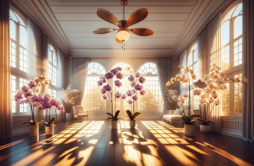 optimizing orchid growth conditions