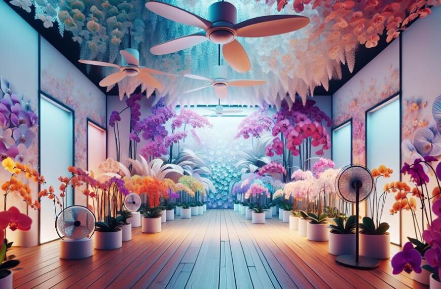 optimizing orchid growth conditions