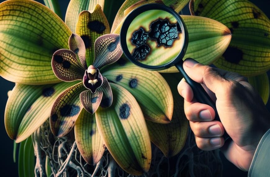 orchid black rot treatment